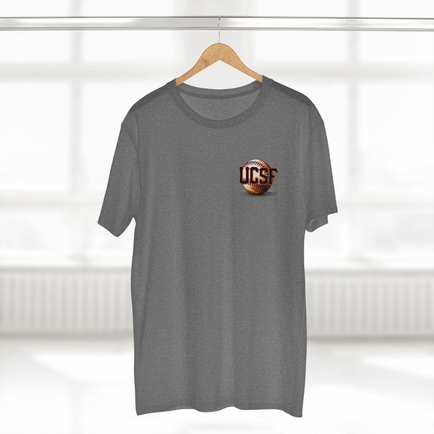 Orange Golden Gate Simple Work Tee