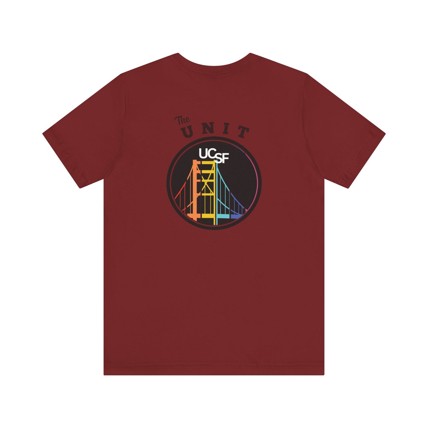 Simple Work THE UNIT Black Dark Colored Unisex Jersey Short Sleeve Tee