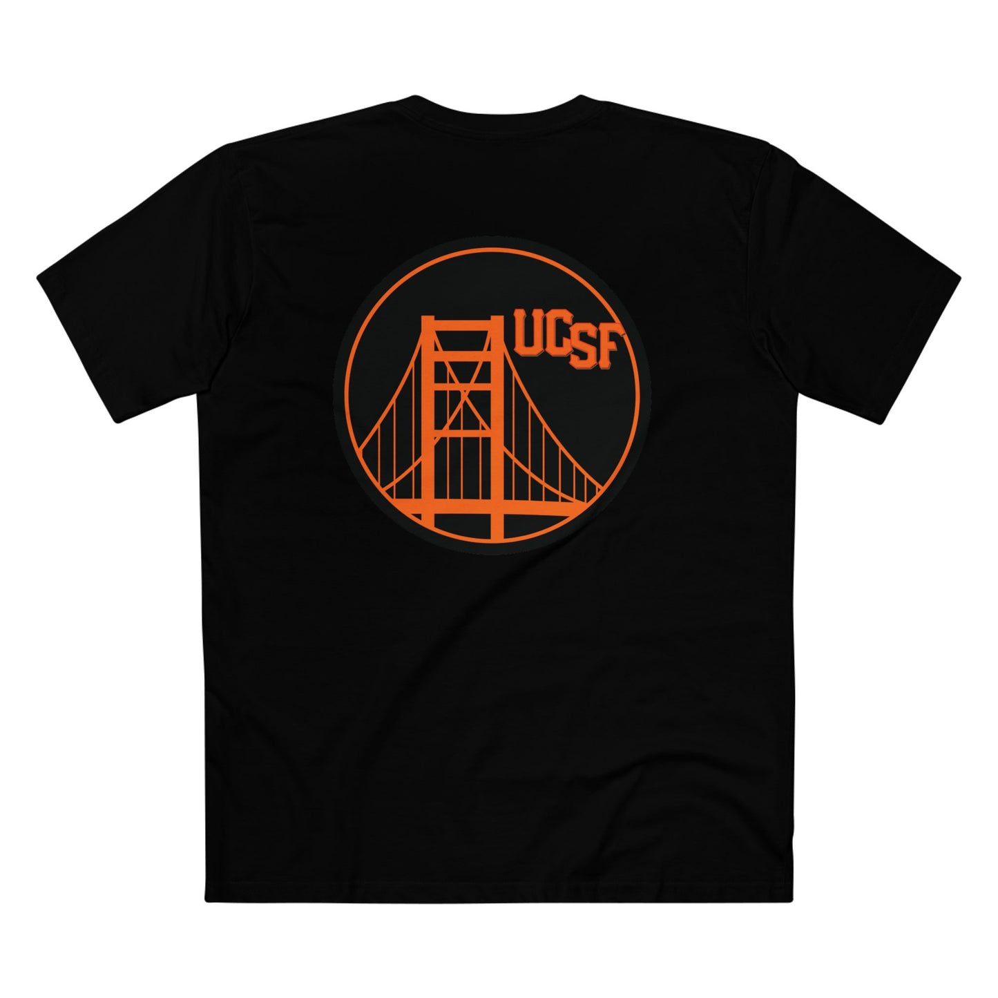 Orange Golden Gate Simple Work Tee