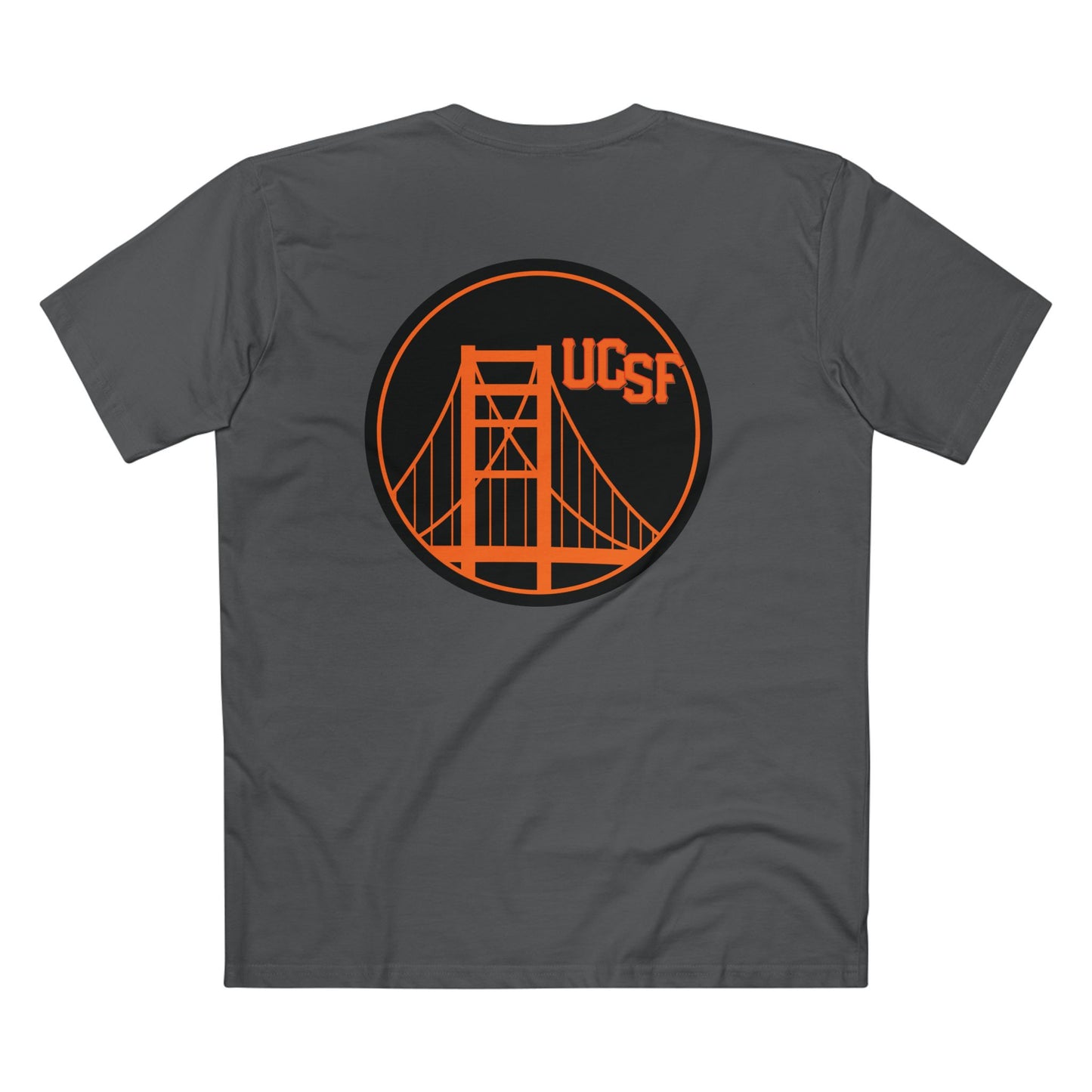 Orange Golden Gate Simple Work Tee