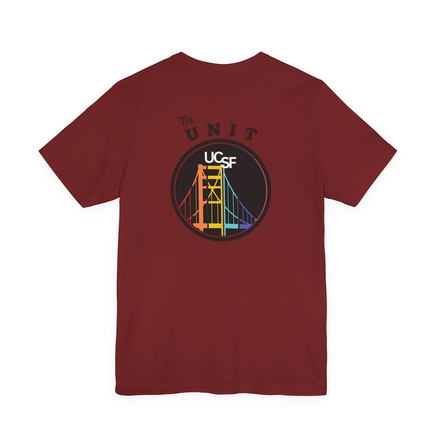 Simple Work THE UNIT Black Dark Colored Unisex Jersey Short Sleeve Tee