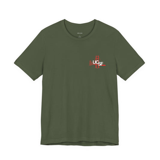 Simple Work THE UNIT Black Dark Colored Unisex Jersey Short Sleeve Tee