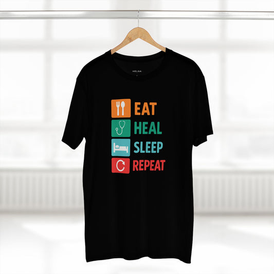 Eat Heal Sleep Repeat Tee