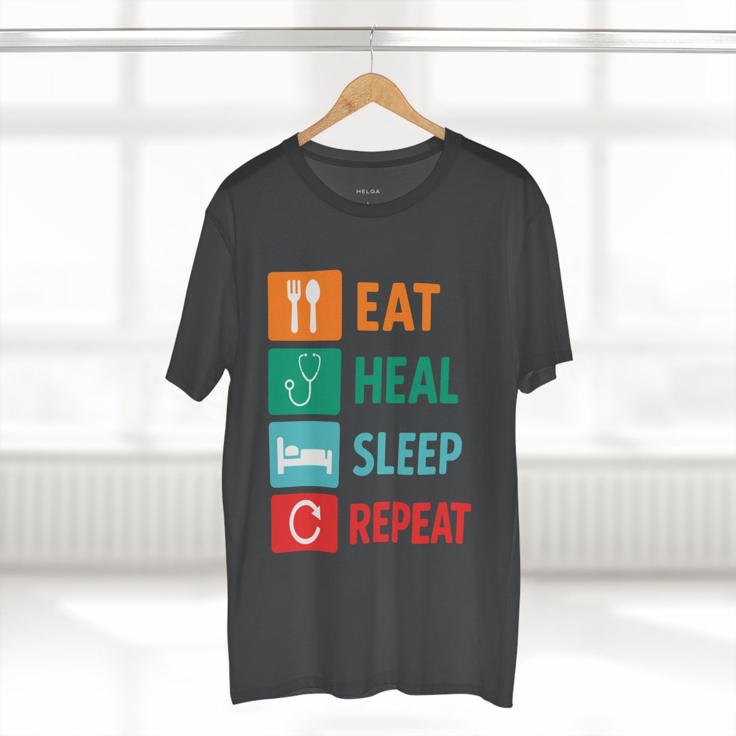 Eat Heal Sleep Repeat Tee