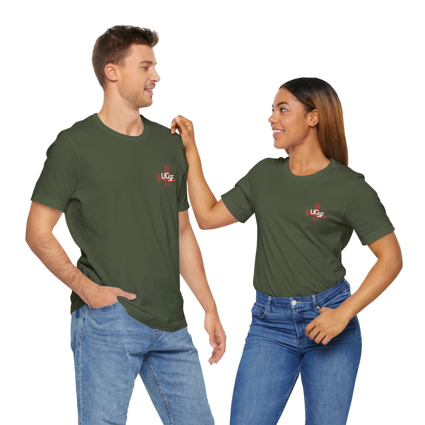 Simple Work The Unit White Dark Colored Unisex Jersey Short Sleeve Tee