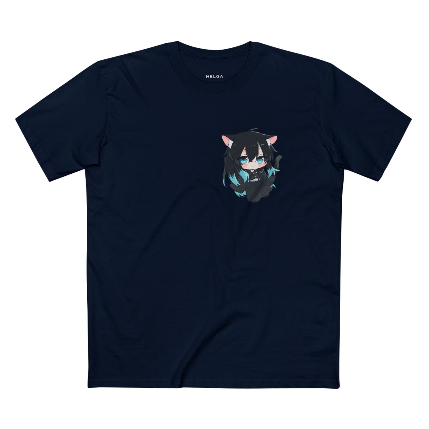 Cat Chibi Anime Inspired Tee