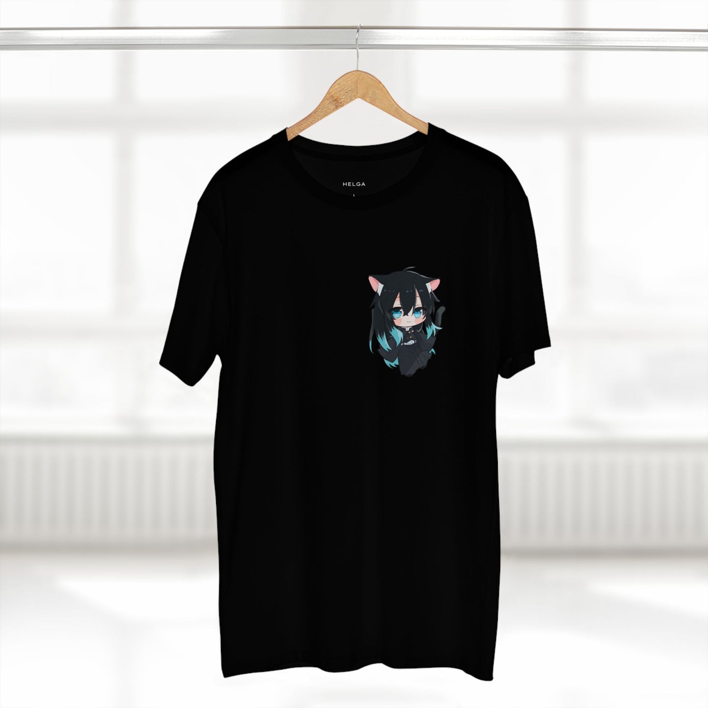 Cat Chibi Anime Inspired Tee