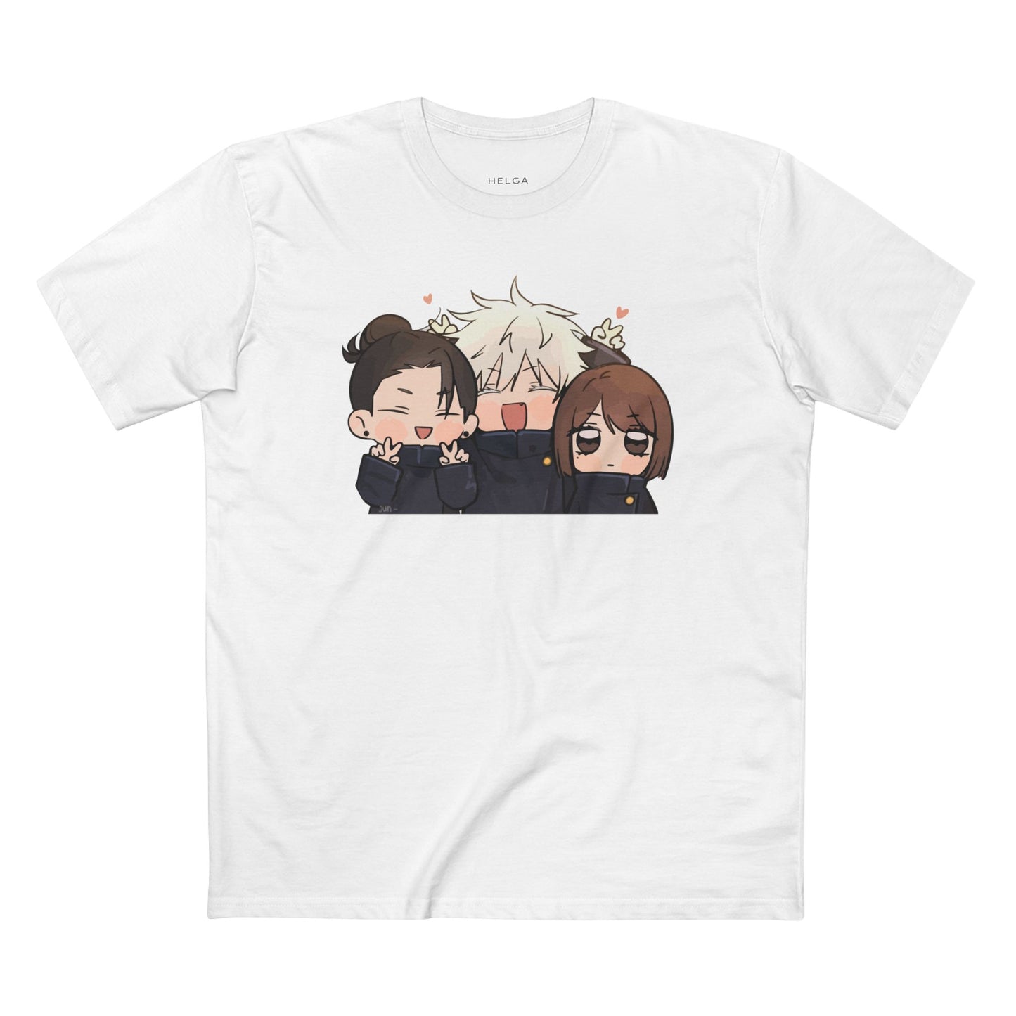 Jujutsu Kaisen Friends Chibi Anime Inspired Tee