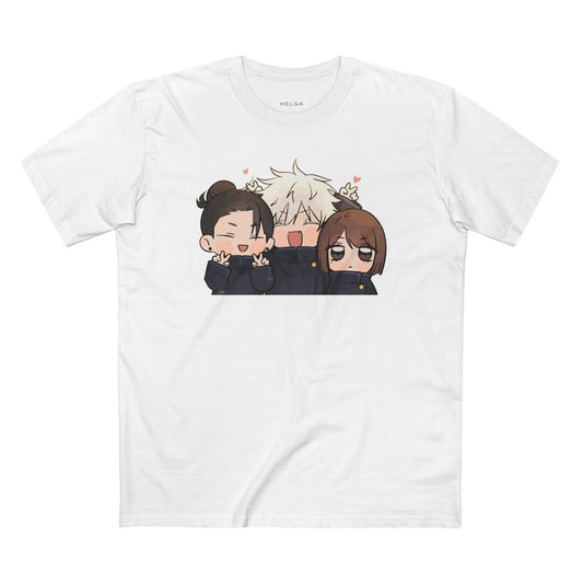Jujutsu Kaisen Friends Chibi Anime Inspired Tee