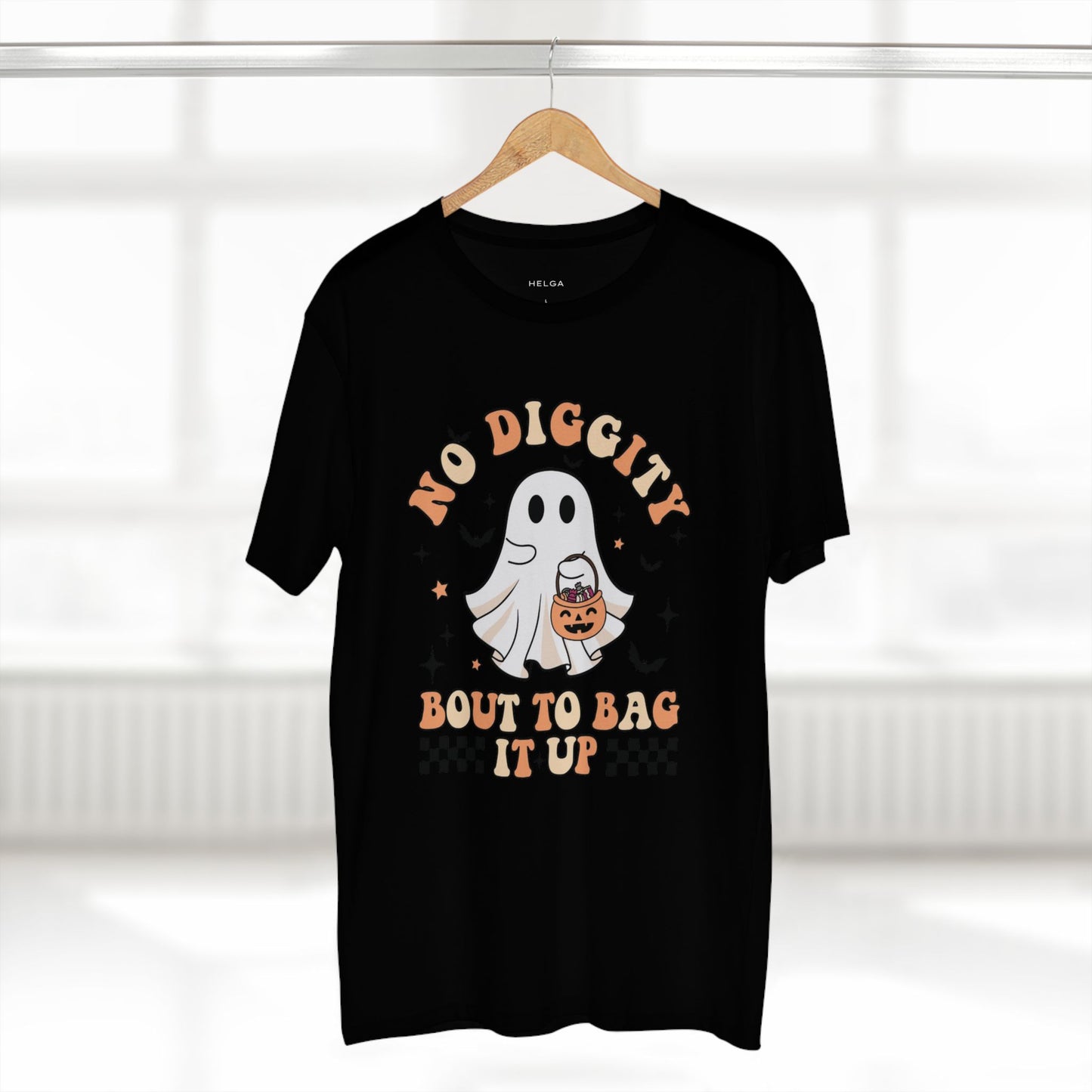 No Diggity Bout To Bag It Up Halloween Tee