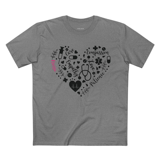 Nurse Heart Shaped Tee