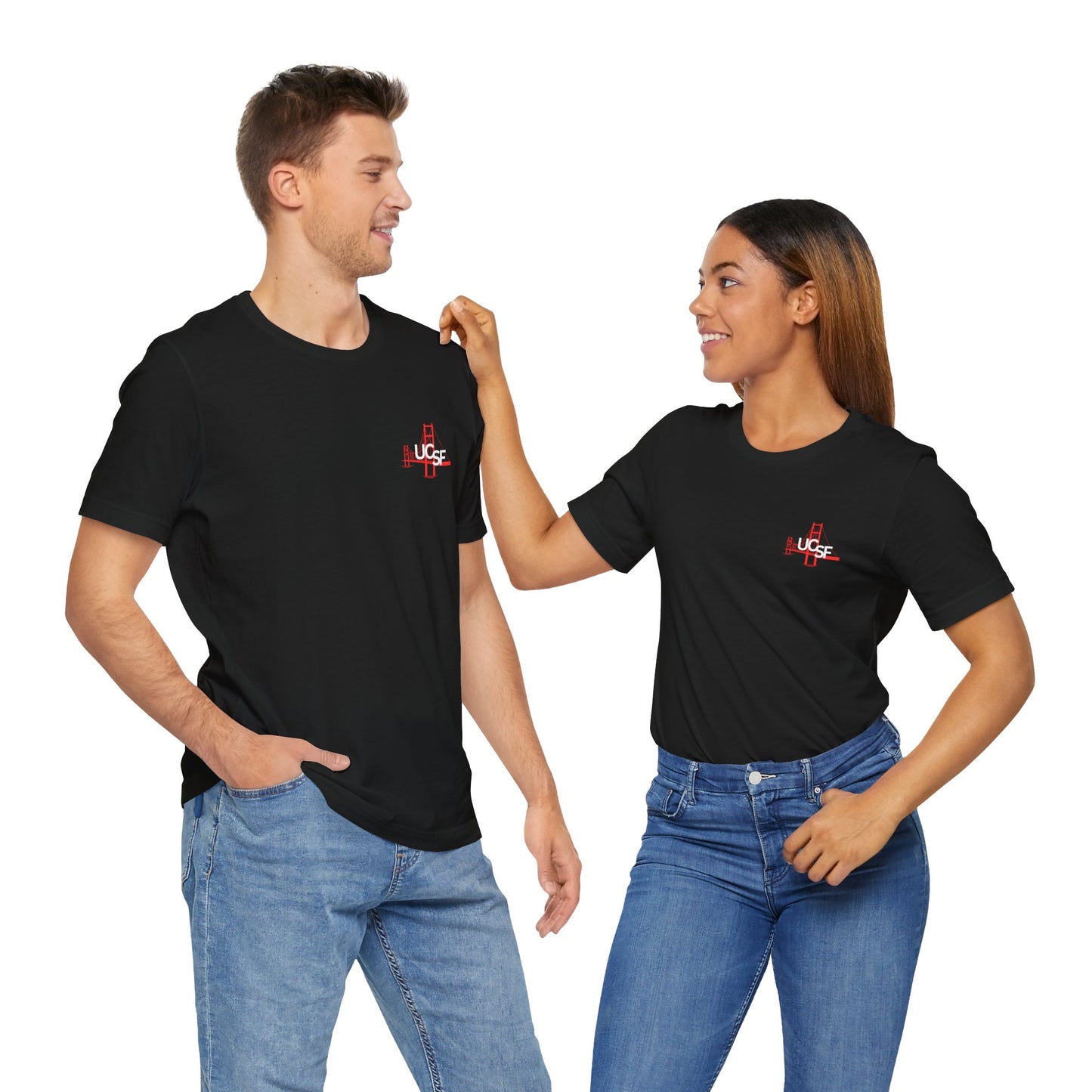 Simple Work The Unit White Dark Colored Unisex Jersey Short Sleeve Tee