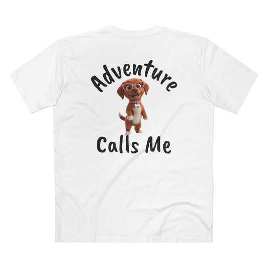 Adventure Calls Me Cute Helga Doggy Tee