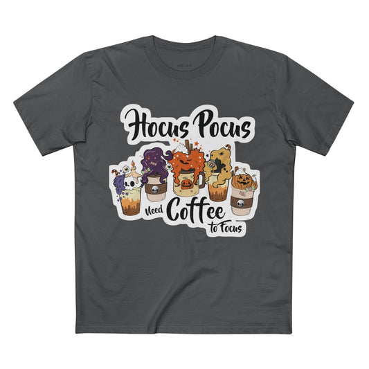 Hocus Pocus, Coffee Focus Halloween Tee