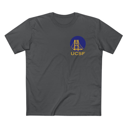 Blue Yellow Golden Gate Simple Work Tee