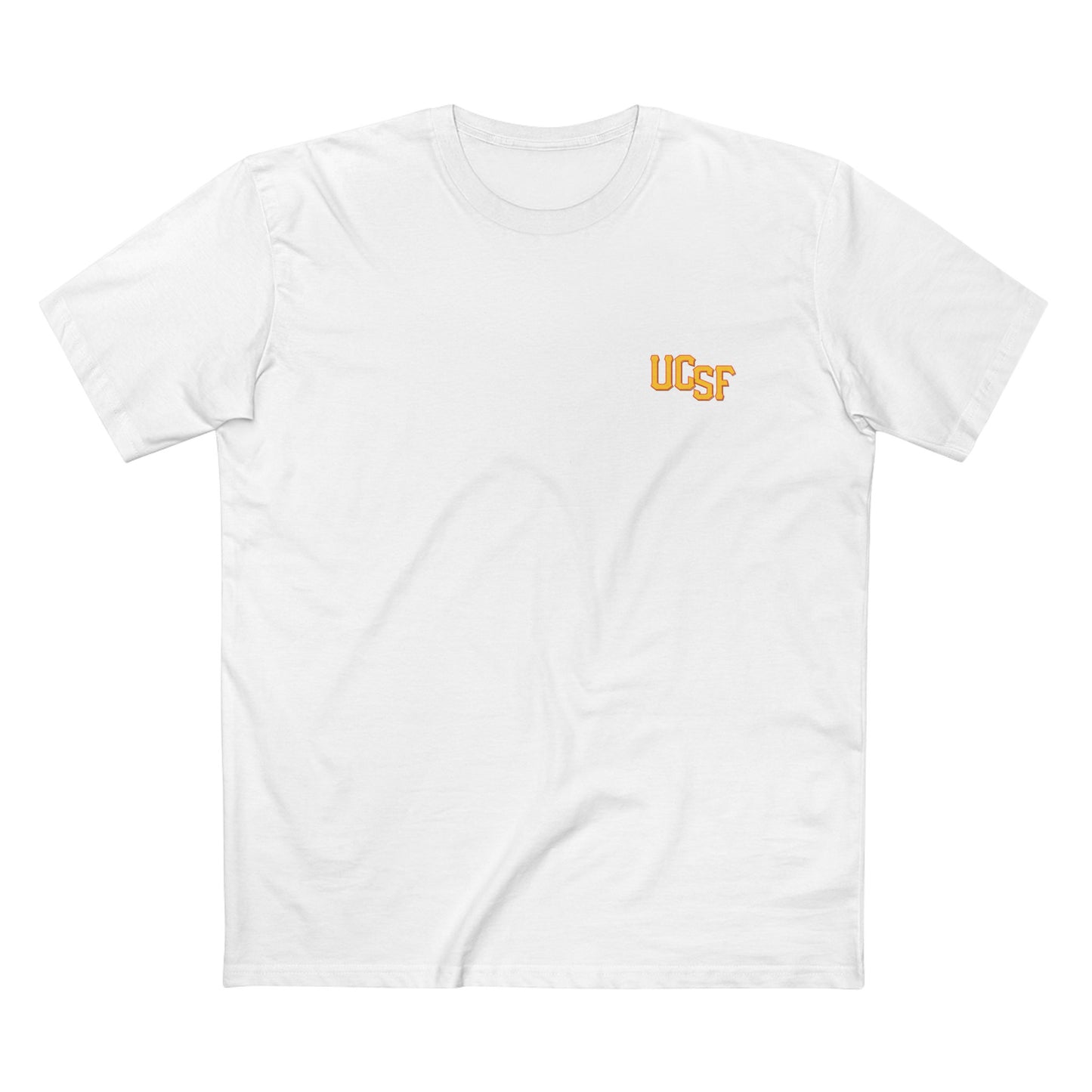 Blue Yellow Golden Gate Simple Work Tee