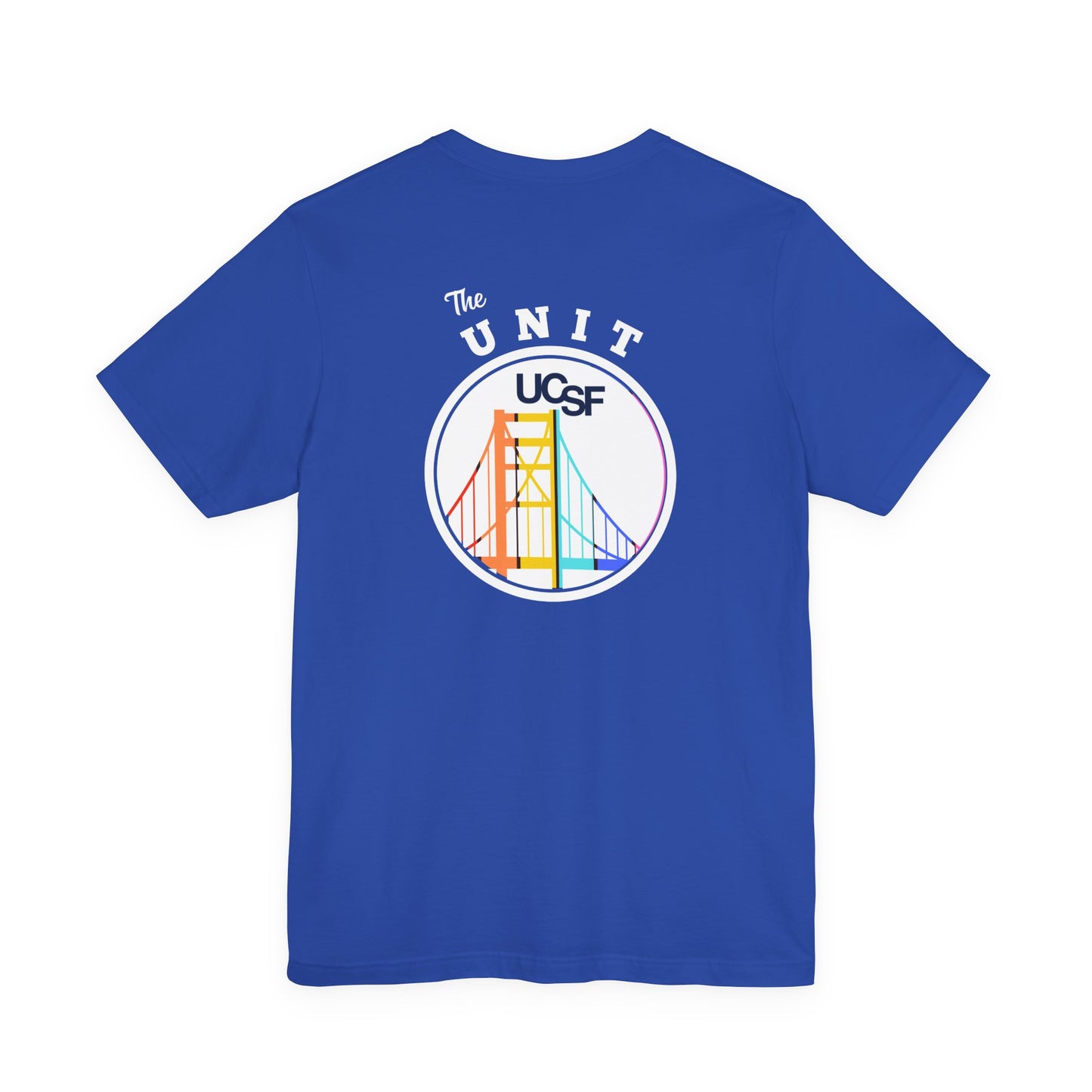 Simple Work The Unit White Dark Colored Unisex Jersey Short Sleeve Tee