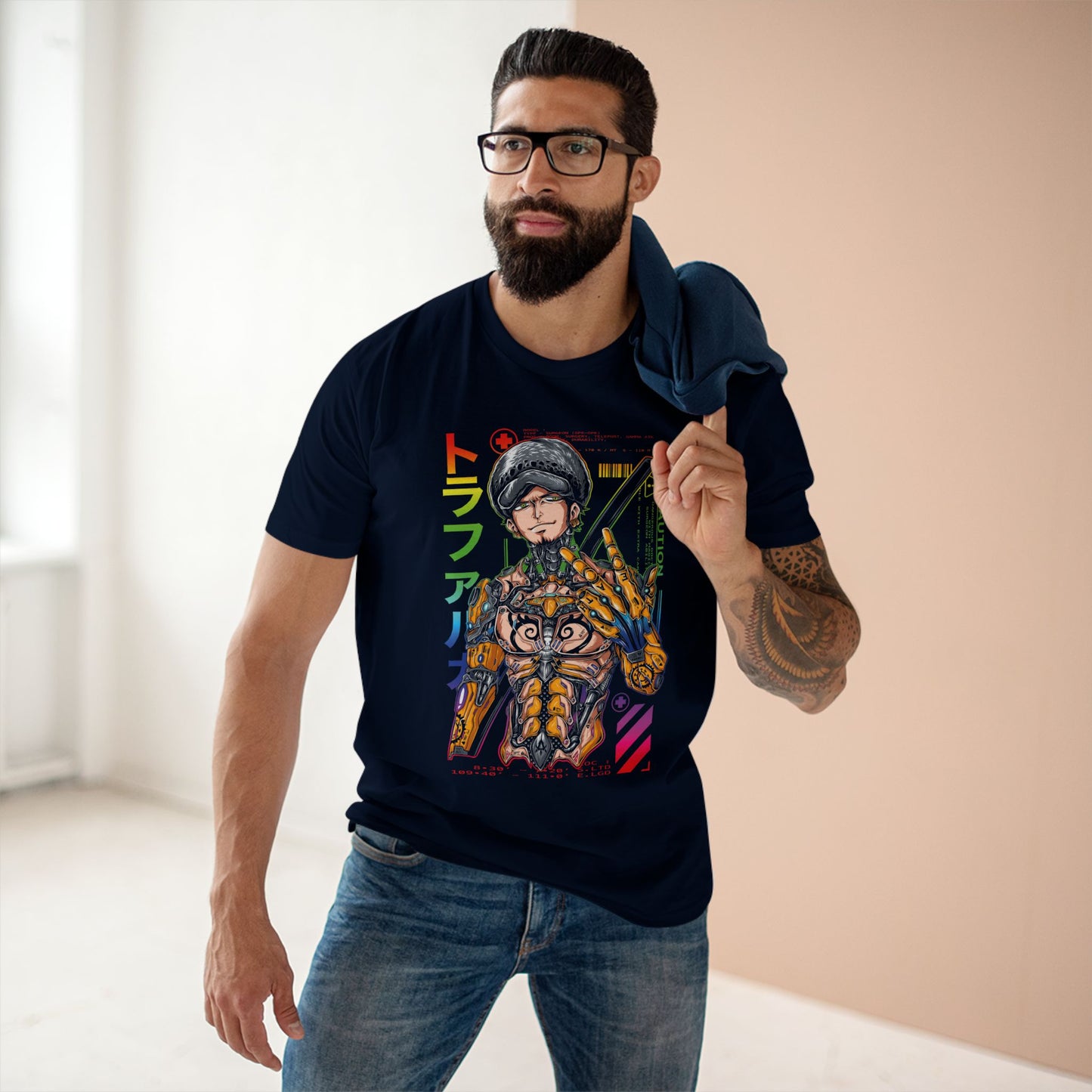 Law One Piece Anime Inspired Tee