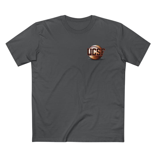 Orange Golden Gate Simple Work Tee