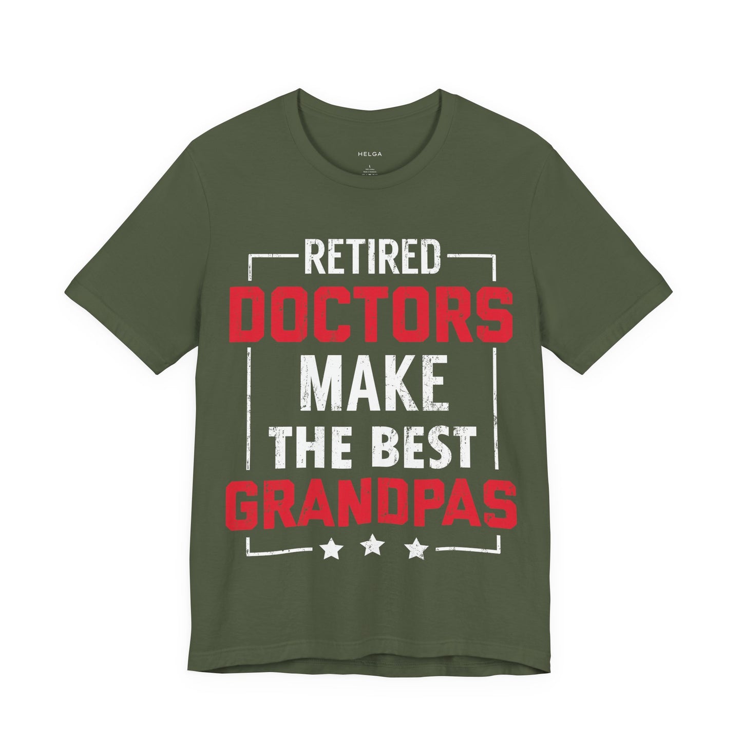 Retired Doctors Make the Best Grandpas Unisex Jersey Short Sleeve Tee