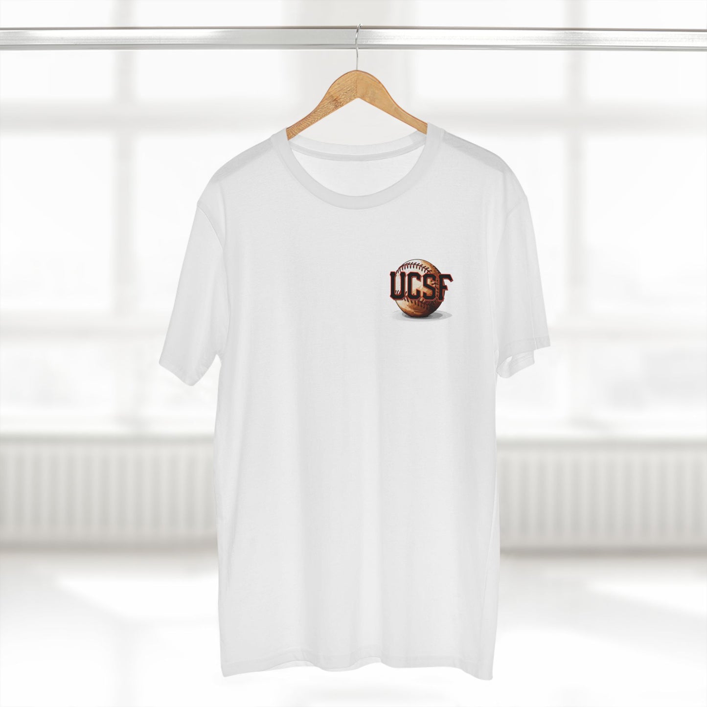 Orange Golden Gate Simple Work Tee