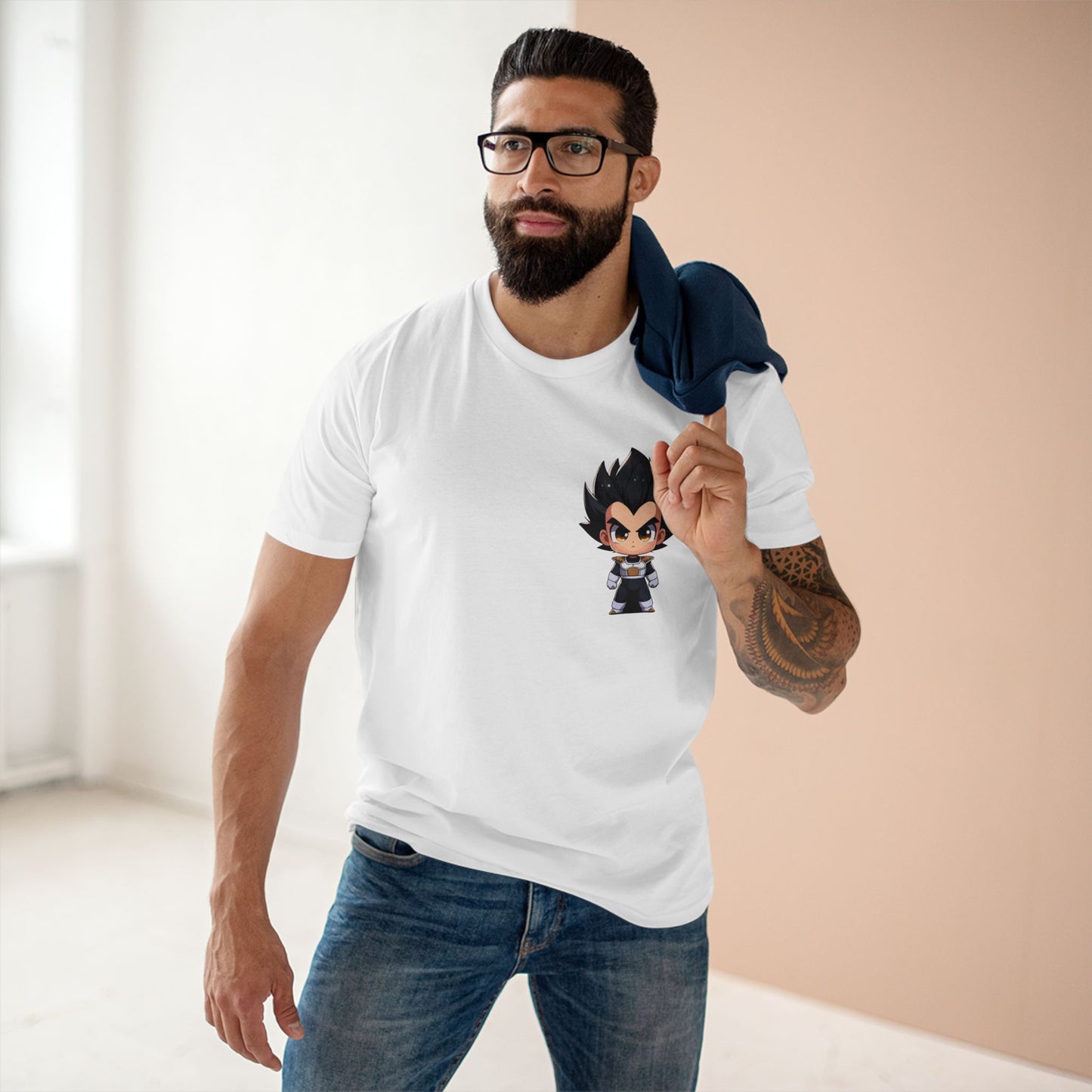Vegeta Stare Dragon Ball Anime Inspired Tee