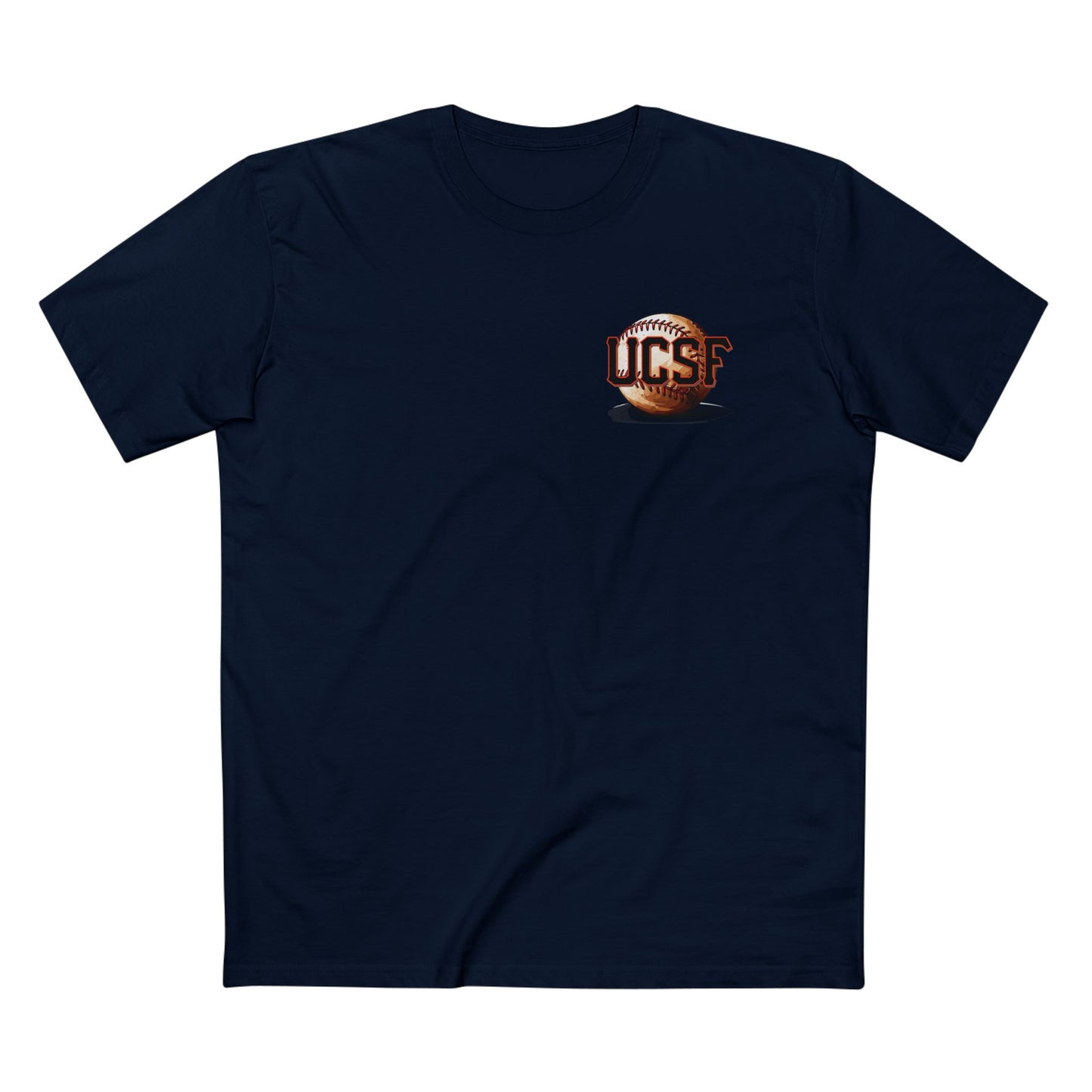 Orange Golden Gate Simple Work Tee
