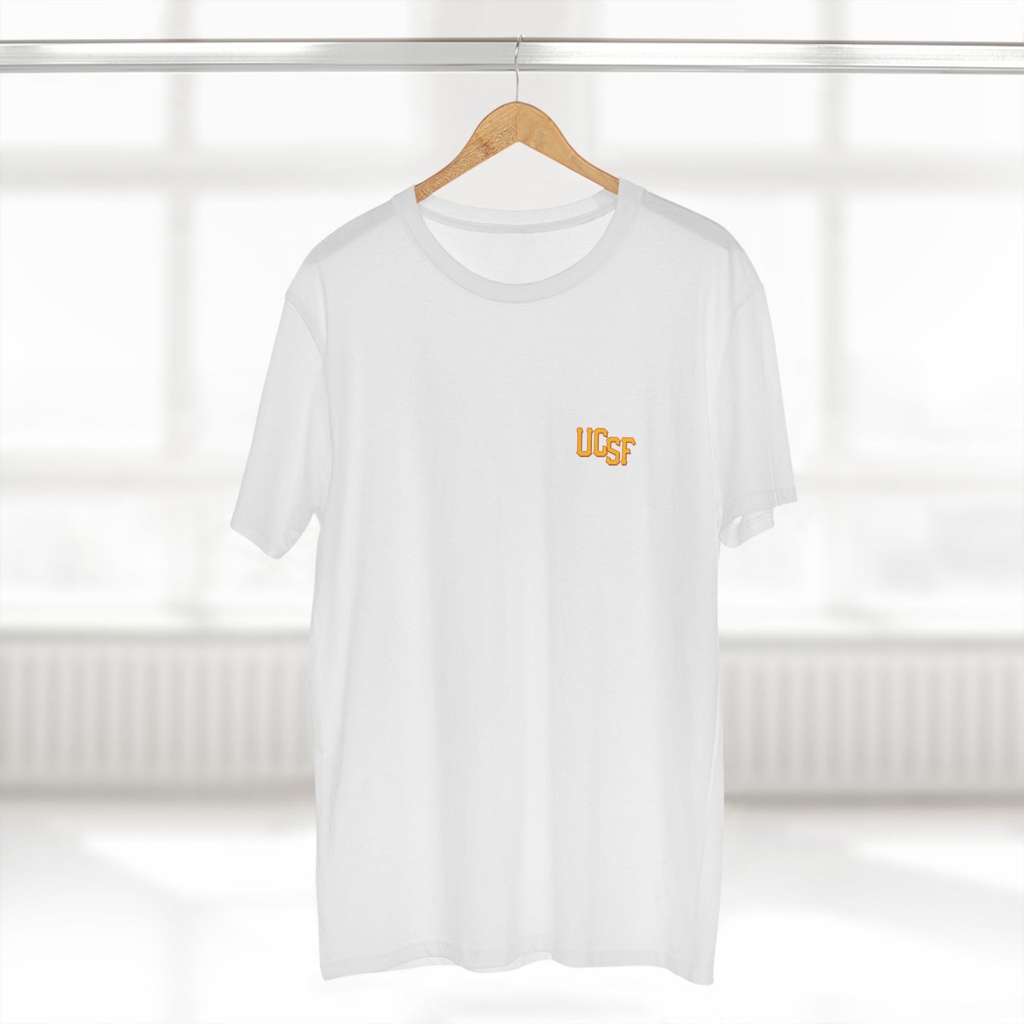 Yellow Blue Golden Gate Simple Work Tee