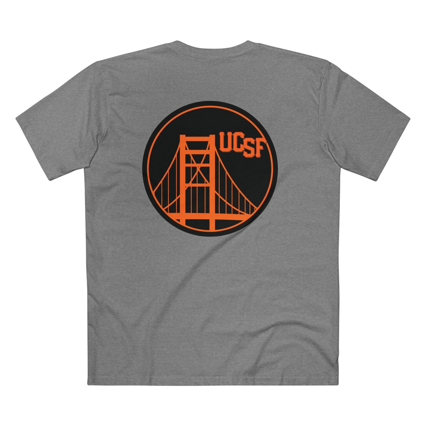 Orange Golden Gate Simple Work Tee