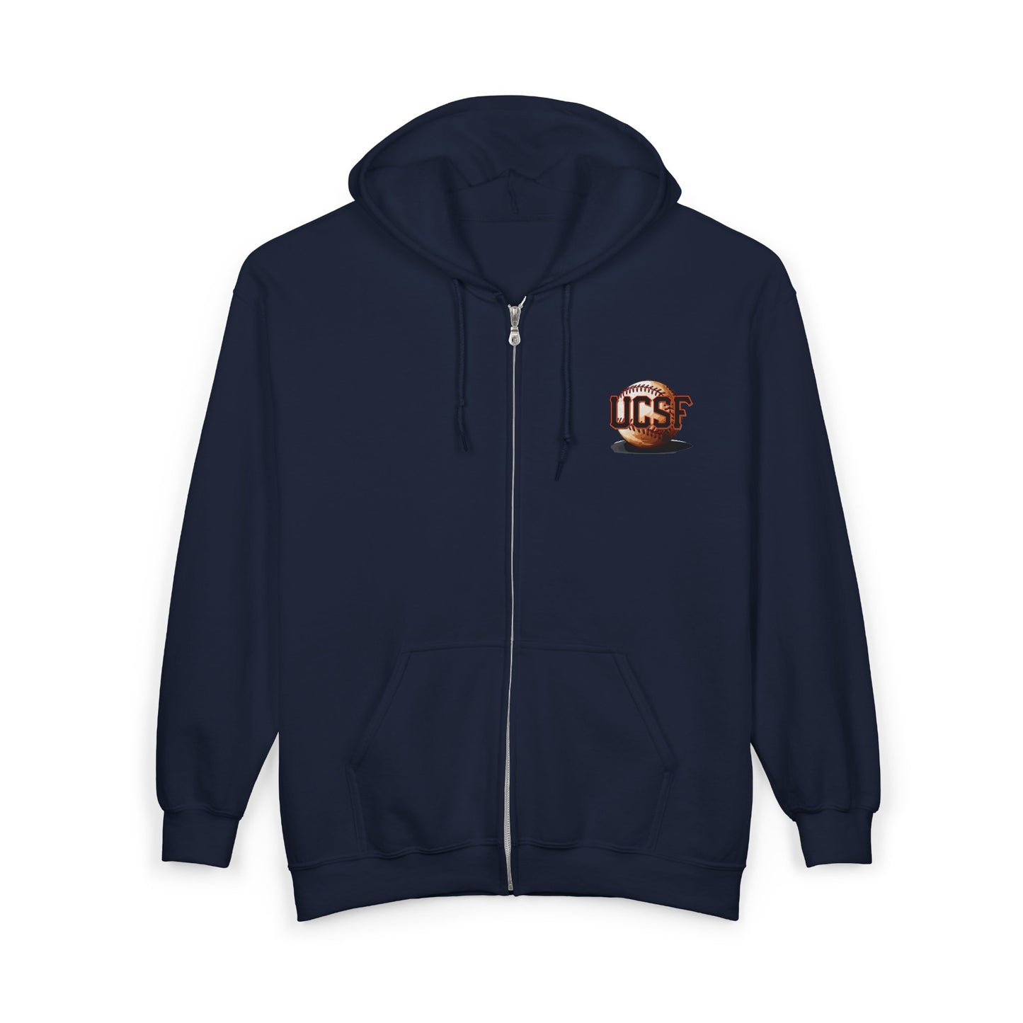 Simple Work Orange Black Golden Gate Cozy Unisex Zip Hoodie - Perfect for Casual Outings, Gifts, Affordable Streetwear, and Everyday Comfort