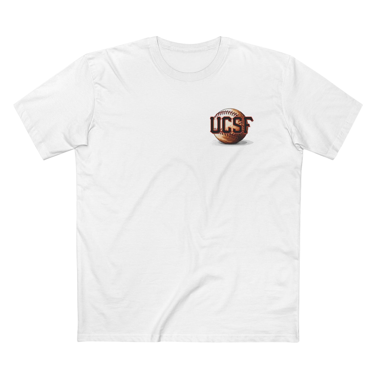 Orange Golden Gate Simple Work Tee