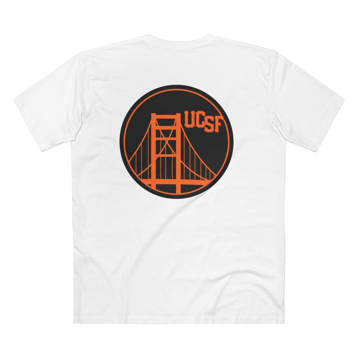Orange Golden Gate Simple Work Tee