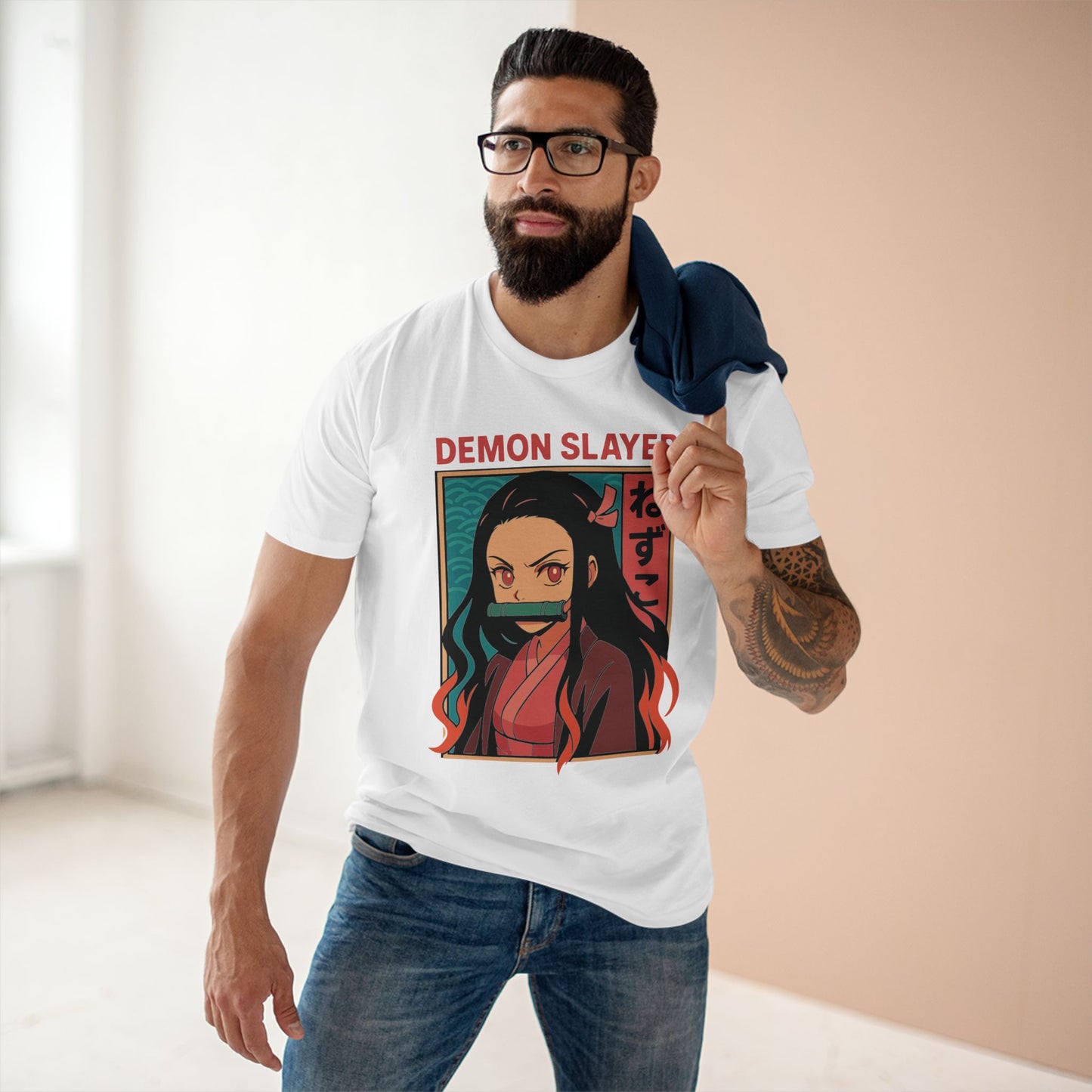 Nezuko Kimetsu Anime Inspired Tee