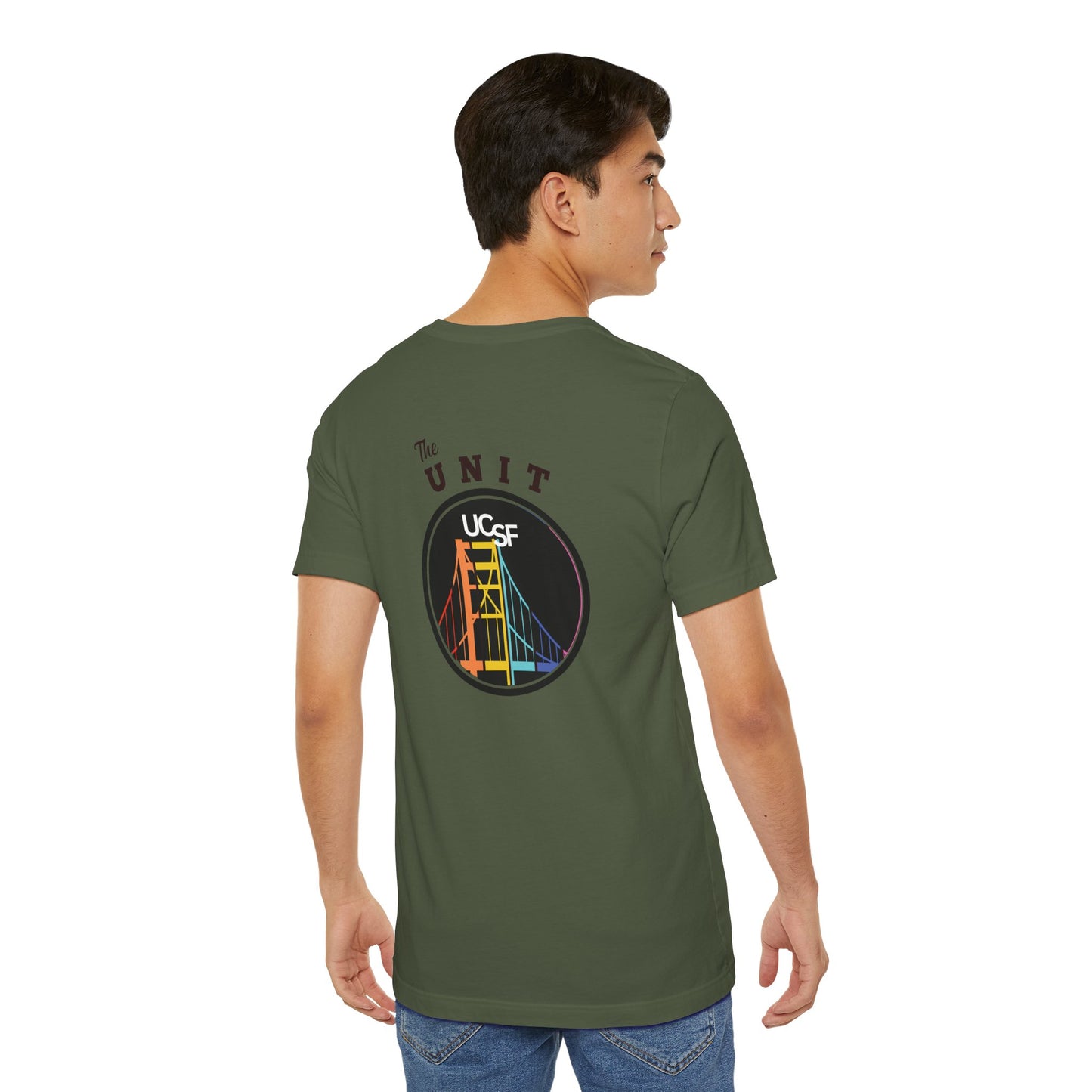 Simple Work THE UNIT Black Dark Colored Unisex Jersey Short Sleeve Tee