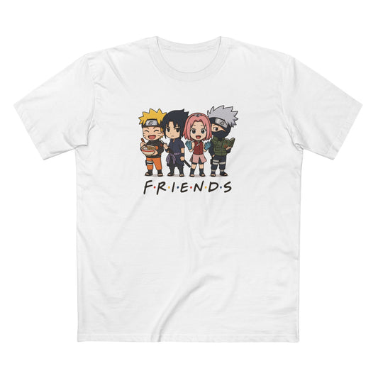Naruto Friends Front Anime Inspired Tee