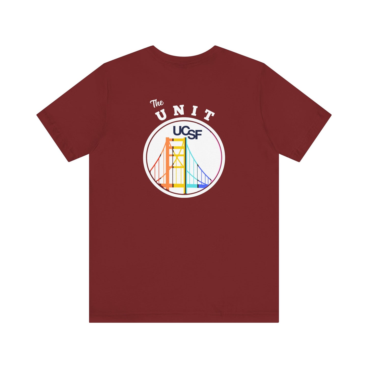 Simple Work The Unit White Dark Colored Unisex Jersey Short Sleeve Tee