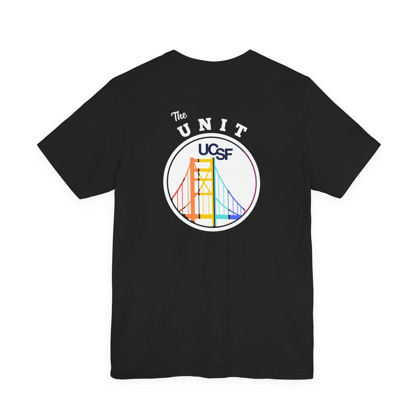 Simple Work The Unit White Dark Colored Unisex Jersey Short Sleeve Tee