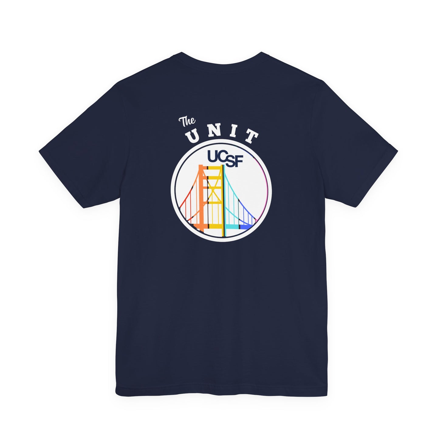 Simple Work The Unit White Dark Colored Unisex Jersey Short Sleeve Tee